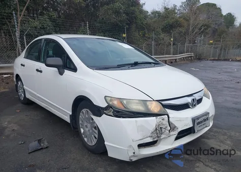 2010 Honda Civic Vp z USA, uszkodzony, nr VIN 2HGFA1F35AH507974